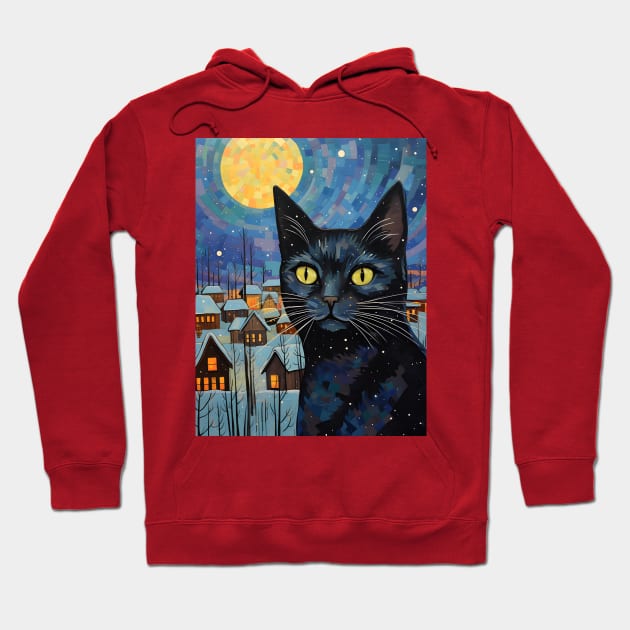 Black christmas hoodie online